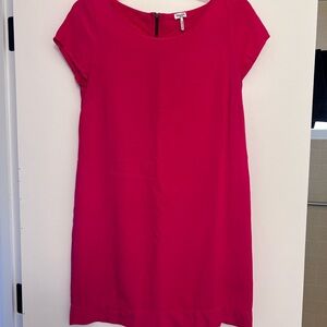 Splendid Pink Short Sleeve Shift Dress